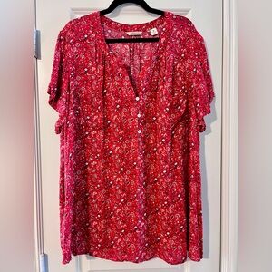 Westbound Woman Red Women's Top